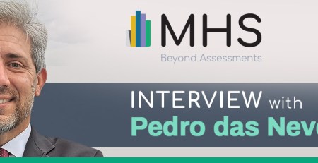 A headshot of Pedro das Neves next to the MHS logo.