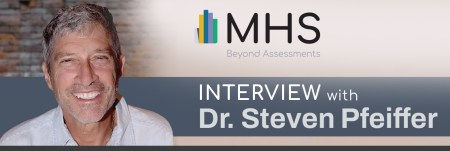 MHS Logo, a profile image of Dr. Steven Pfeiffer is displayed next to the title, “Interview with Dr. Steven Pfeiffer”